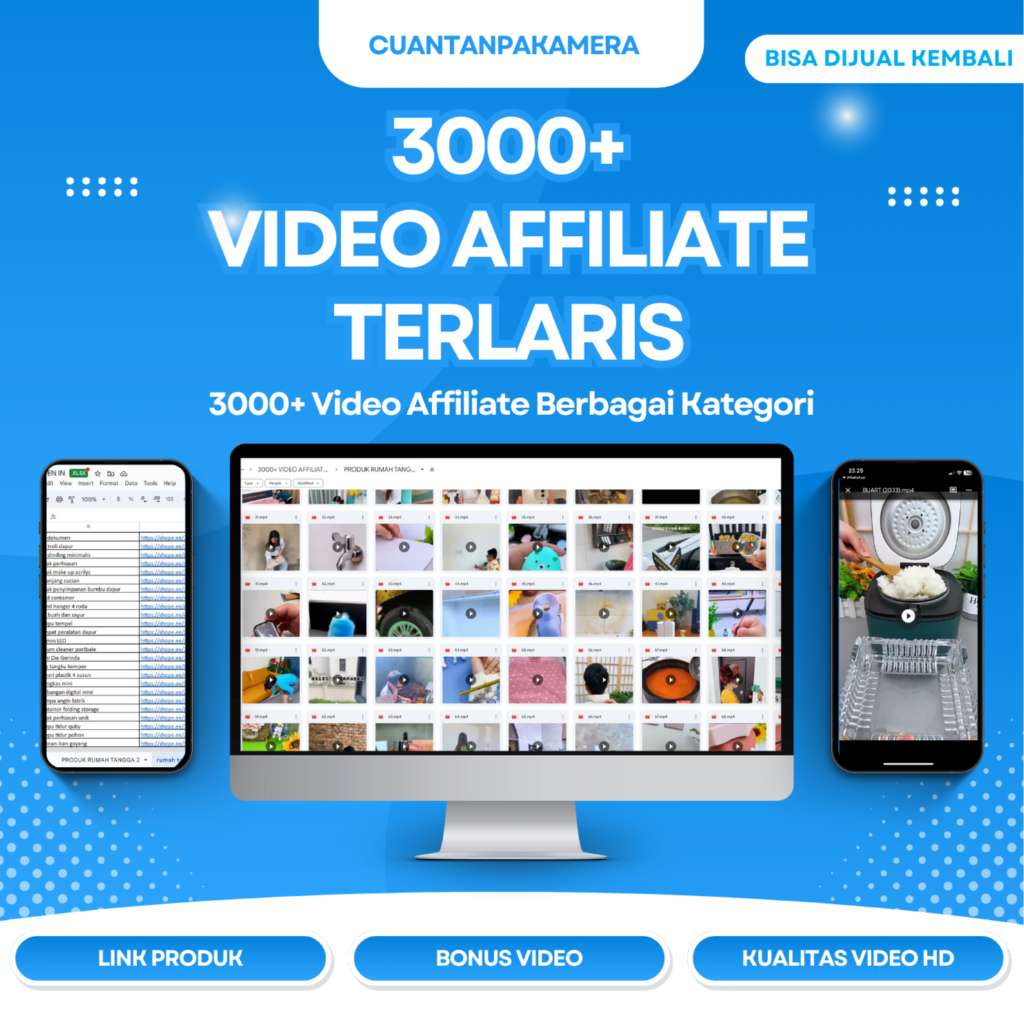3000+ Video Affiliate Preview